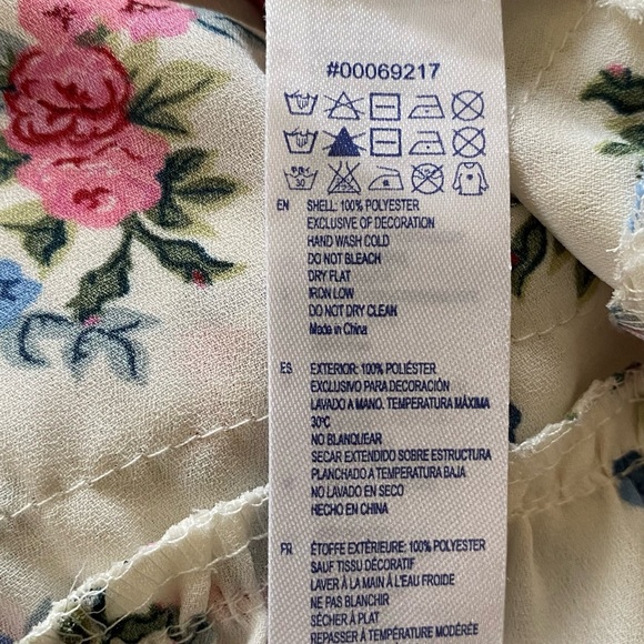 FOREVER 21 SLEEVELESS SLIP ON FLORAL SPRING SUMMER TOP SIZE SMALL🌟EUC🌟 - Picture 8 of 9